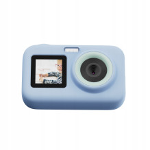 SJCam FunCam Plus skaitmeninis fotoaparatas vaikams, 10MP HD 1080p, 2,4 colio LCD, 650 mAh baterija, mėlynas