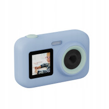 SJCam FunCam Plus Digital Camera for Kids 10MP HD 1080p 2.4" LCD 650mAh Battery Blue