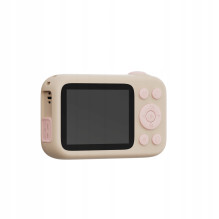 SJCam FunCam Plus skaitmeninis fotoaparatas vaikams, 10MP HD 1080p, 2,4 colio LCD, 650 mAh baterija, smėlio spalvos
