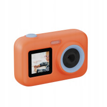 SJCam FunCam Plus Digital Camera for Kids 10MP HD 1080p 2.4" LCD 650mAh Battery Orange