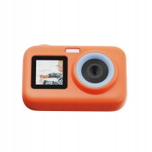 SJCam FunCam Plus Digital Camera for Kids 10MP HD 1080p 2.4" LCD 650mAh Battery Orange