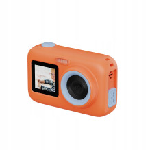 SJCam FunCam Plus Digital Camera for Kids 10MP HD 1080p 2.4" LCD 650mAh Battery Orange