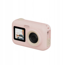 SJCam FunCam Plus Digital Camera for Kids 10MP HD 1080p 2.4" LCD 650mAh Battery Pink