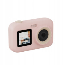 SJCam FunCam Plus skaitmeninis fotoaparatas vaikams, 10MP HD 1080p, 2,4 colio LCD, 650 mAh baterija, rožinis