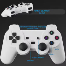Riff P30MAX Portable Smart Projector Game Console 36000+ 4K Android 11 Allwinner H713 64 Gb White
