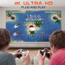 „Riff P30MAX“ nešiojamas išmanusis projektorius, žaidimų konsolė, 36000+, 4K, „Android 11“, „Allwinner H713“, 64 GB, bal