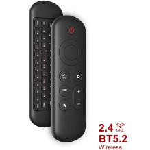 Riff M5 2.4G+BT5.2 Universal Air Remote control RGB Mouse with Keyboard Black