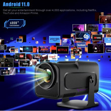 Riff HY320 Portable Smart Projector BT 5.0 1080p Android 11.0 Wi-Fi 6 with Auto Keystone Black Riff HY320 Portable Smart Projector BT 5.0 1080p Android 11.0 Wi-Fi 6 with Auto Keystone Black