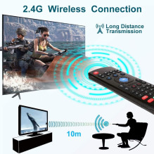 Riff RF-MX3 Air Fly Mouse 2.4G Universal smart remote control with keyboard Riff RF-MX3 Air Fly Mouse 2.4G Universal smart remote control with keyboard