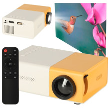 Riff YG300 Mini projector 1080P Full HD (12.7x5x8.3cm) Yellow Riff YG300 Mini projector 1080P Full HD (12.7x5x8.3cm) Yellow
