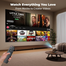 Riff TP360 Smart Android 14 Projector 8K Support &amp; 360° Freedom