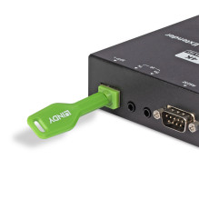 Network Accessory - LINDY SFP Port Blocker Key, 20x74.55x5.9mm, ABS Green Network Accessory - LINDY SFP Port Blocker Key, 20x74.55x5.9mm, ABS Green