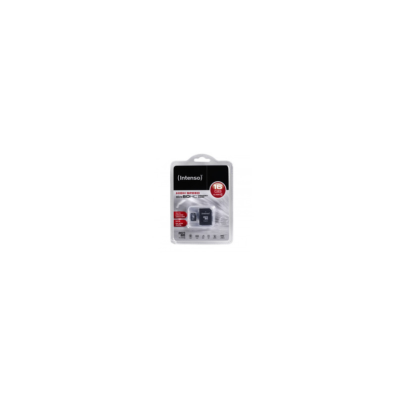 Intenso micro SD 16GB SDHC card class 10