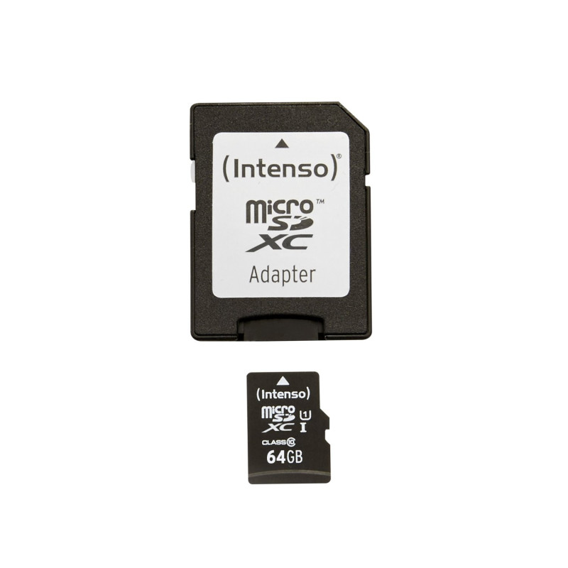 Intenso 3423490 memory card 64 GB MicroSDXC UHS-I Class 10