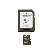 Intenso 128 GB microSDXC + SD adapter