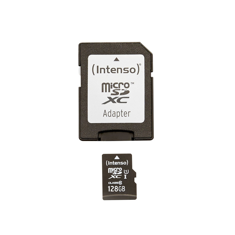 Intenso 128 GB microSDXC + SD adapter