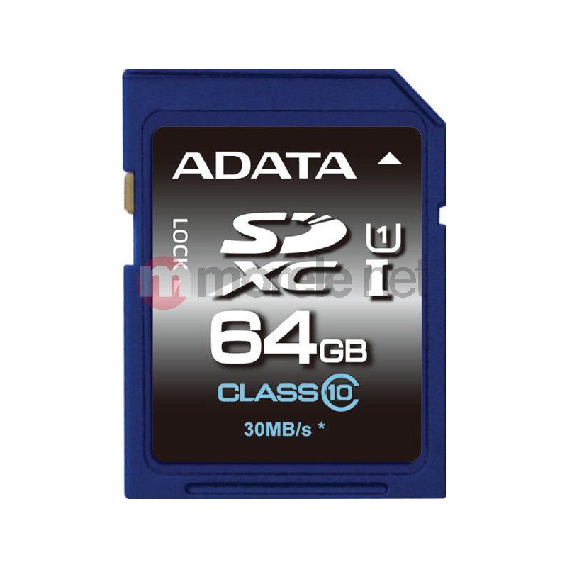 ADATA SDXC 64GB Class 10 (ASDX64GUICL10-R)