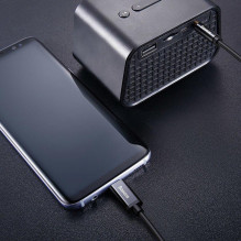Baseus Yiven Premium AUX vads USB-C - 3.5 mm 1.2m Melns (EU Blister)