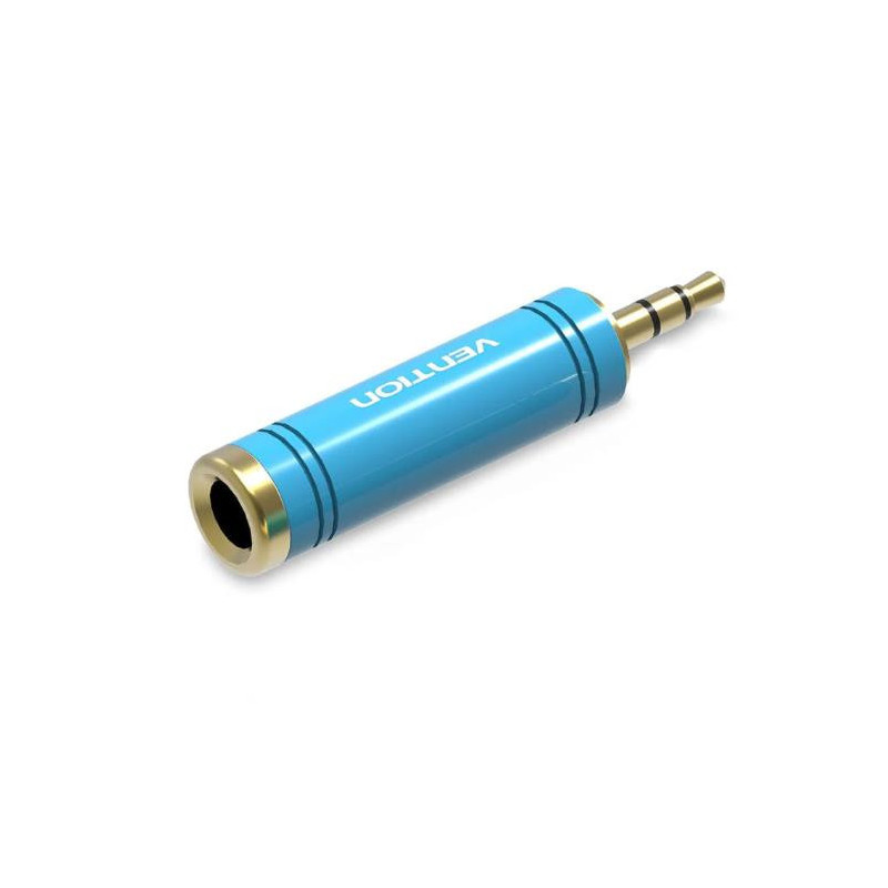 AV Adapter Vention VAB-S04-L Cable Adapter 3.5mm 6.5mm Blue