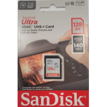 SanDisk Ultra 128GB SDXC Memory Card 140MB / s EAN:619659200190