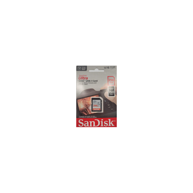 SanDisk Ultra 256GB SDXC Memory Card 150MB / s EAN:619659200237