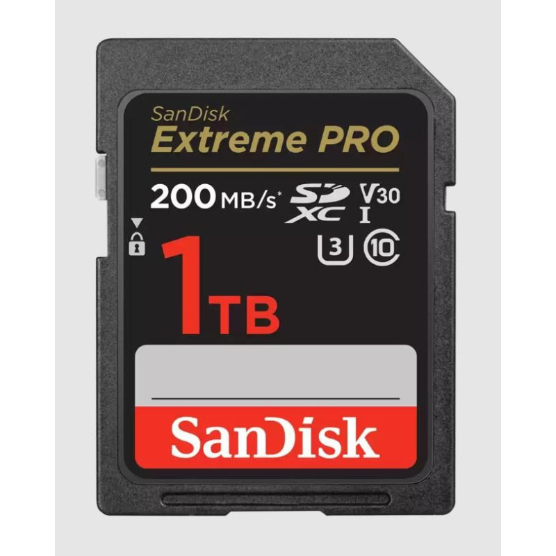 SanDisk Extreme PRO 1TB SDXC Memory Card