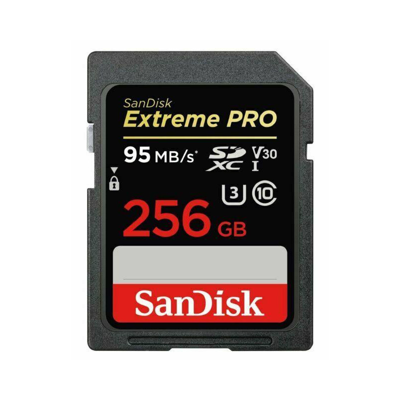 SANDISK Extreme PRO 256GB microSDXC RescuePRO Deluxe