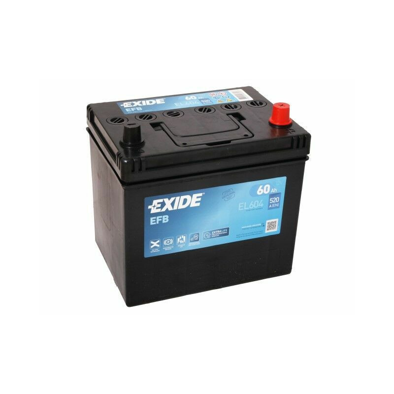 EXIDE EL604 EFB 60Ah 520A (EN) 12V