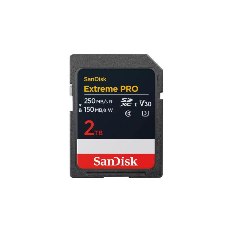 SanDisk Extreme Pro SDXC 2TB UHS-I C10 U3 V30