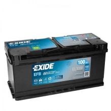 EXIDE EFB EL1000 100Ah 900A...
