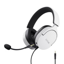Trust GXT 489W FAYZO Headset Wired Head-band Gaming Black White 25210