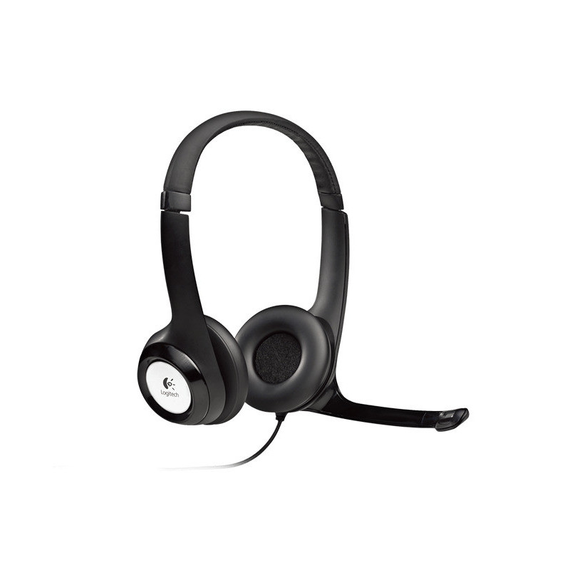 Logitech H390 USB Black