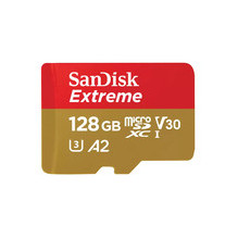 SANDISK Extreme 128GB microSDXC + SD Adapter