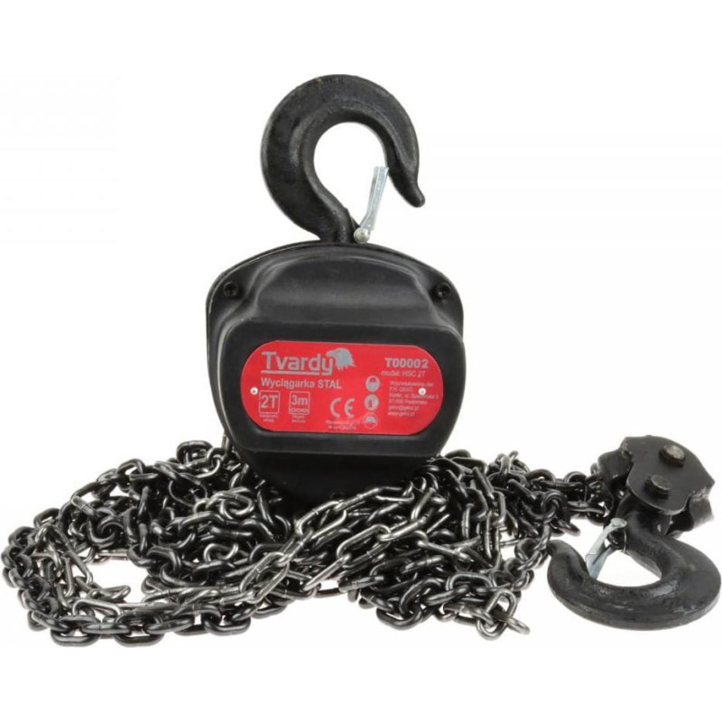 Geko WINCH STEEL 2TX3M TVARDY (1) T00002