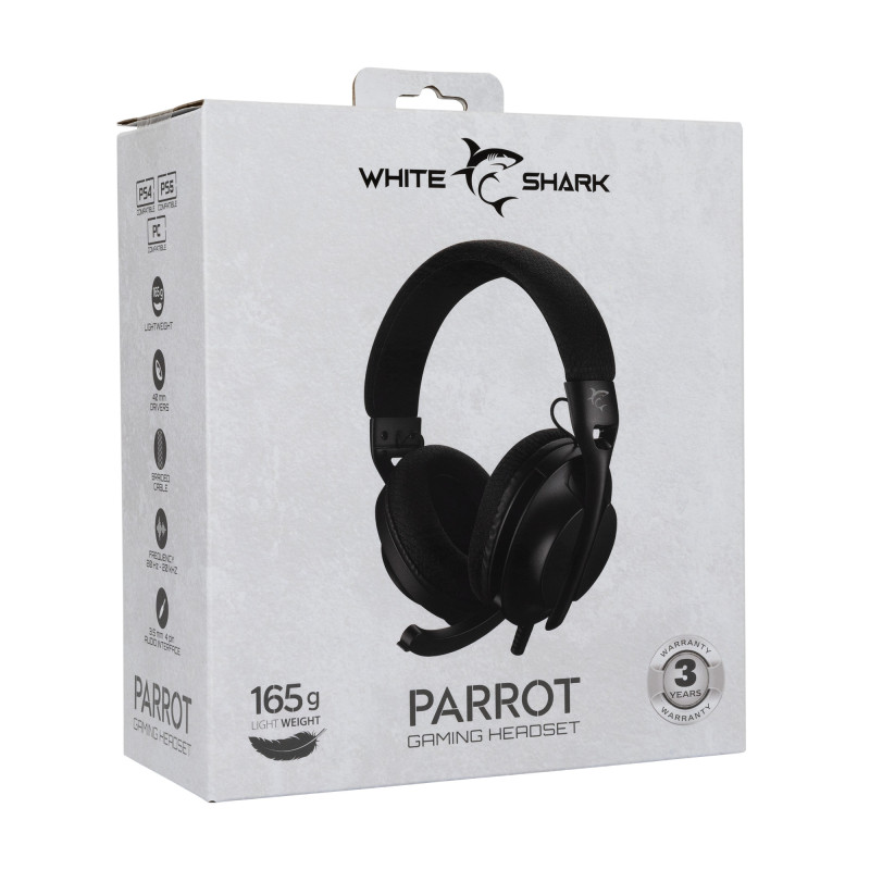 White Shark GH-2440 Parrot Black 3858894505029(Atv.iepak.)