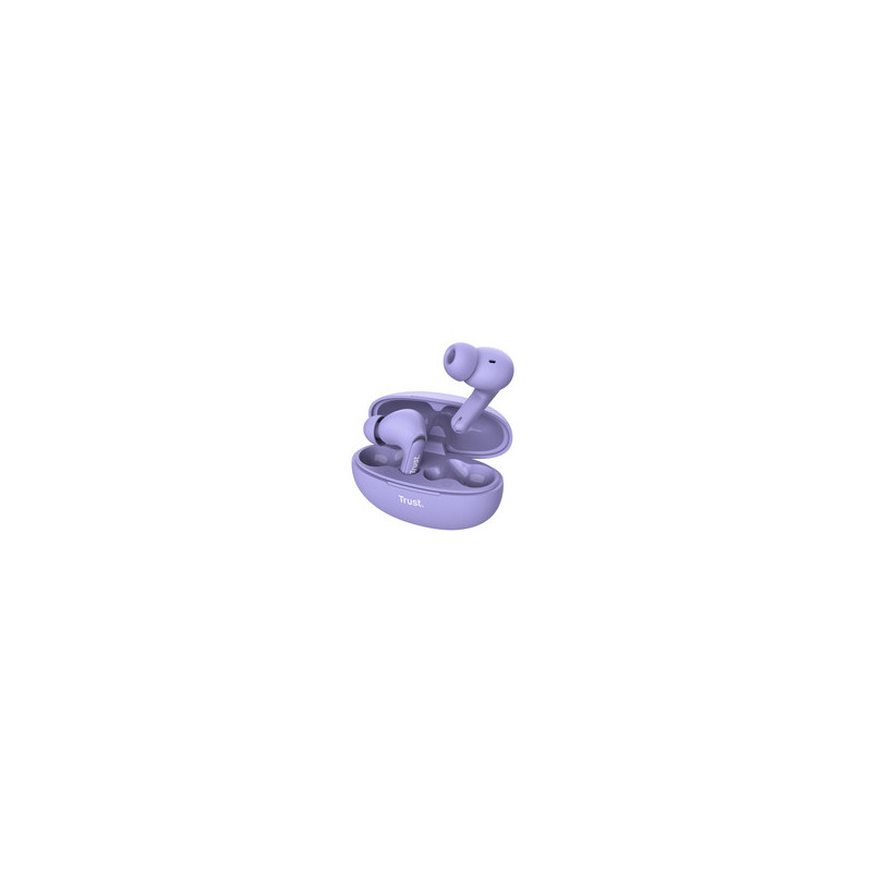 HEADSET EARBUDS YAVI BT ENC / PURPLE 25297 TRUST