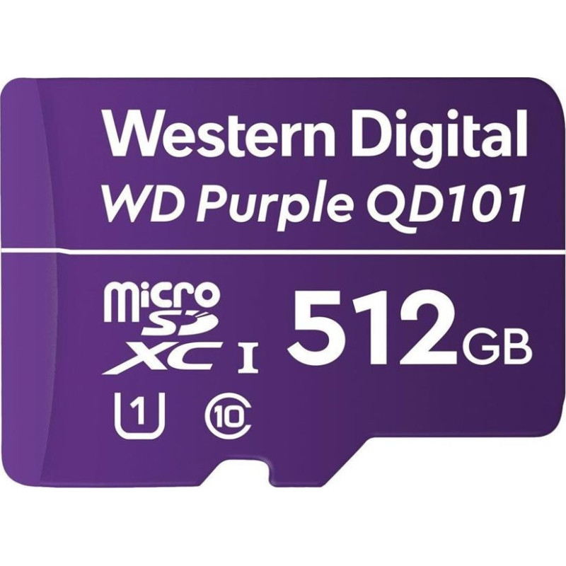 WD Purple 512GB SC QD101 microSD