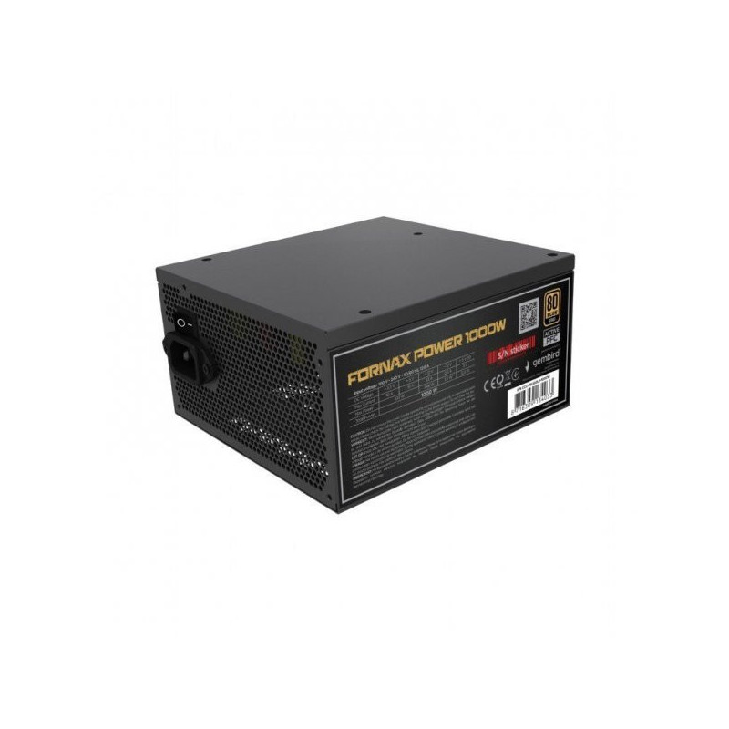 Power supply unit 1000W active PFC 12 cm fan 80+Gold