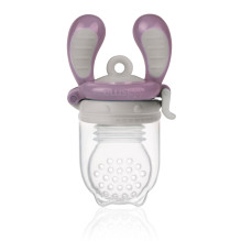 Jaunums! Akcija! Kidsme Food Feeder bērna ēdināšanas ierīce cietiem produktiem (liels) Plum no 6 mēn. 160337PL