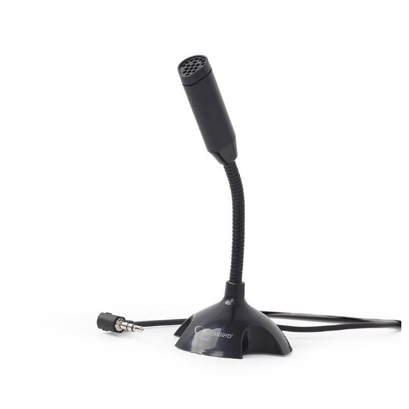 Gembird desktop microphone MIC-D-02 black
