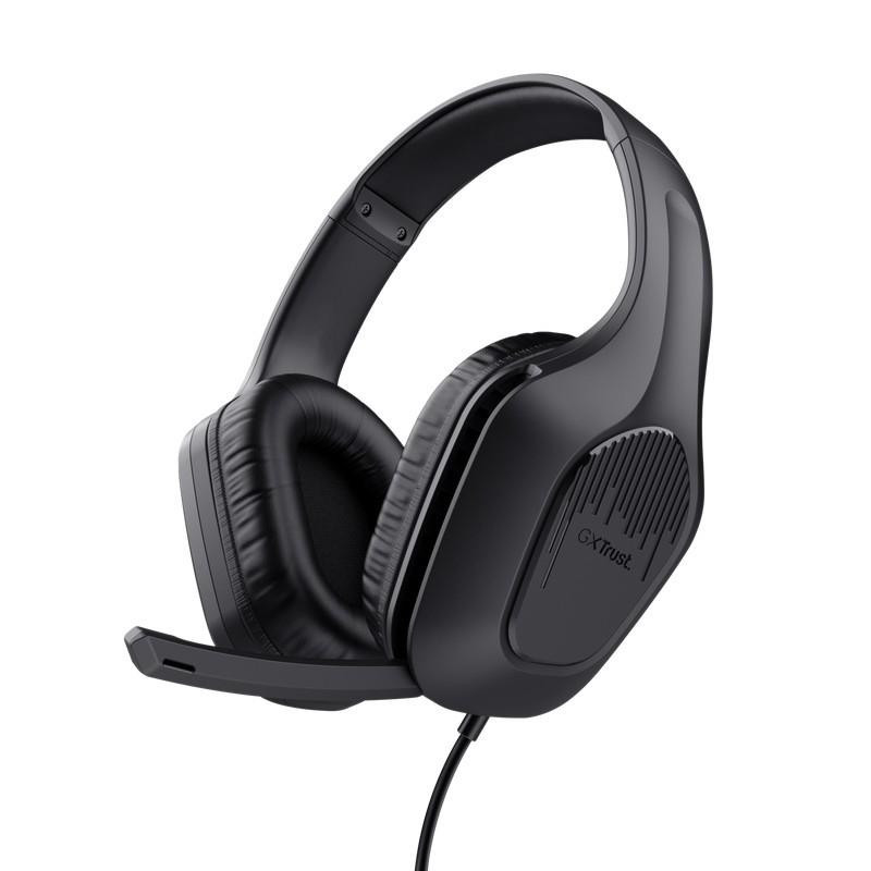 TRUST HEADSET GXT415 ZIROX / BLACK (24990)