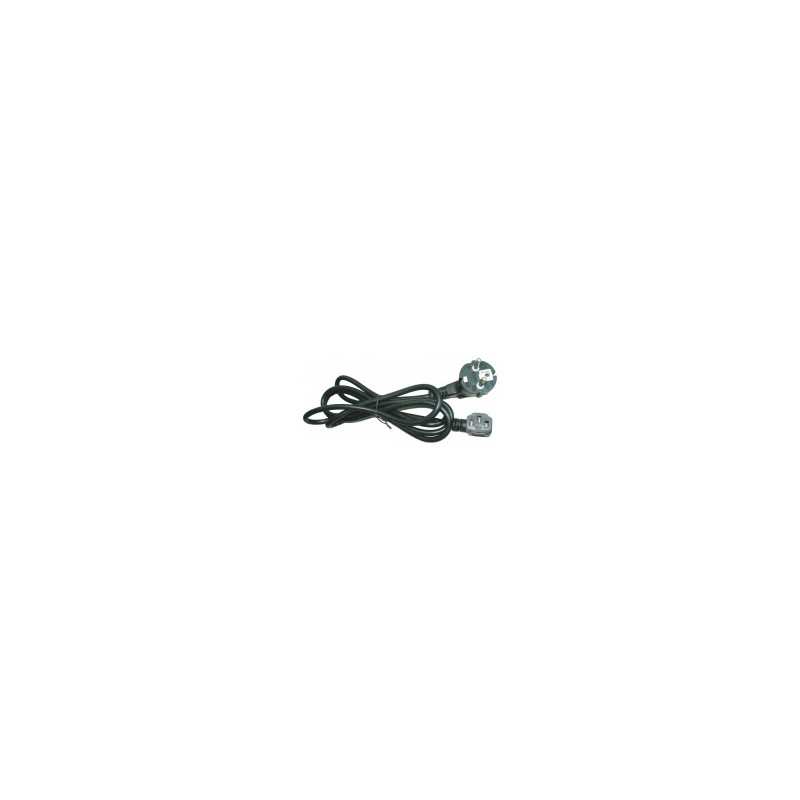 Gembird power cord 90 degree angled output plug 6ft