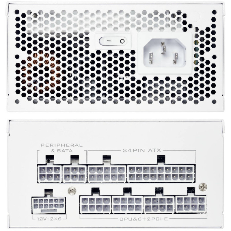 Lian Li SP850 V2 Gold Power Supply modular ATX 3.1 - 850 Watt white