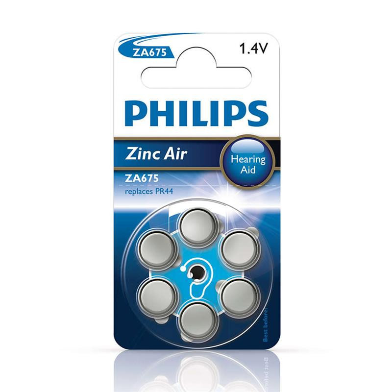 Baterija ZA675 1.4 V Zinc Air (PR44) Philips
