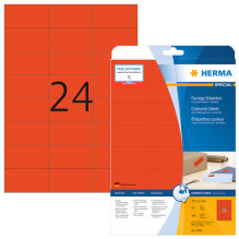 HERMA Etiketten A4 rot...