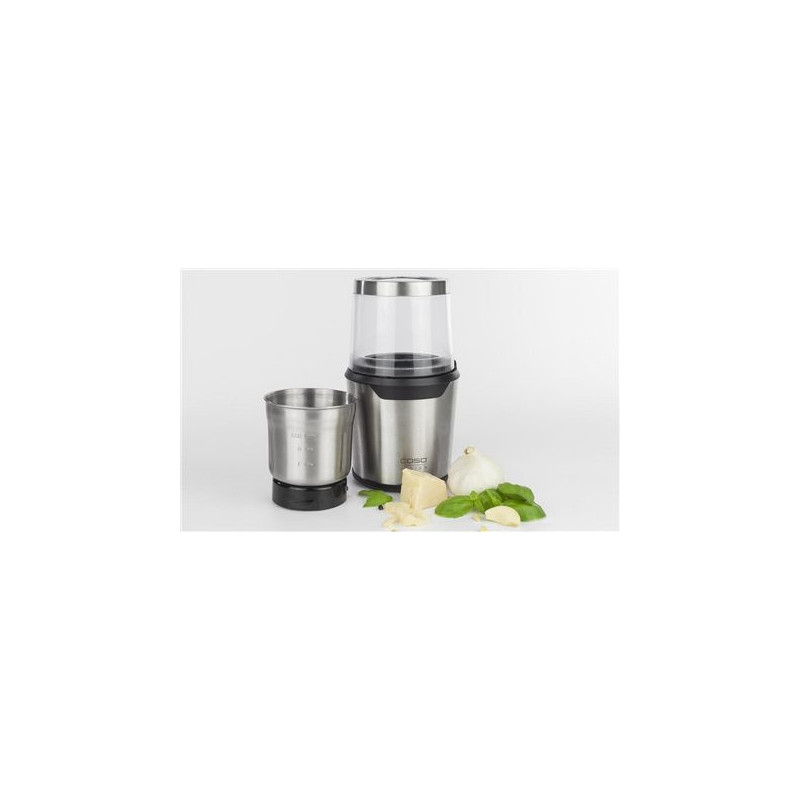 Caso Chopper UZ 200 200 W Black Silver Transparent 4038437017496