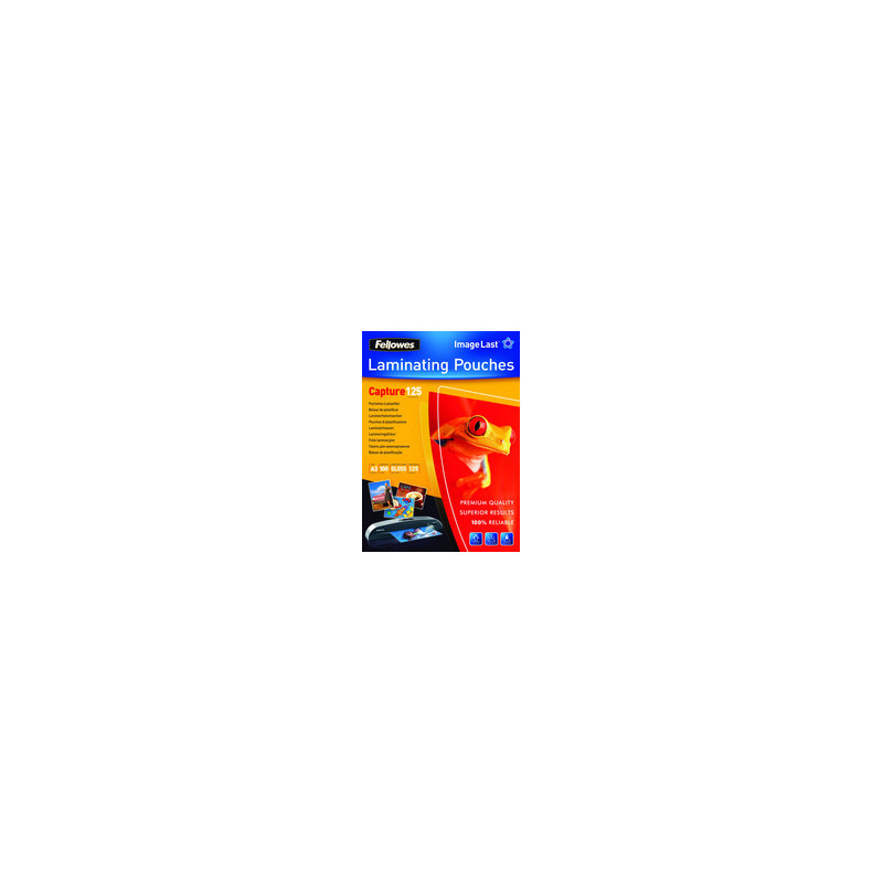 FELLOWES LAMINATING POUCH 80MIC A3 25PK