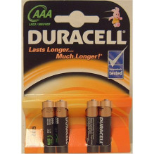 Duracell AAA / LR03 Alkaline Basic MN2400 4 pc(s)
