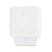 Ubiquiti USW-Flex 5 x Gigabit UniFi switch (1x PoE In 4x PoE+ / 48V PoE out 46W)