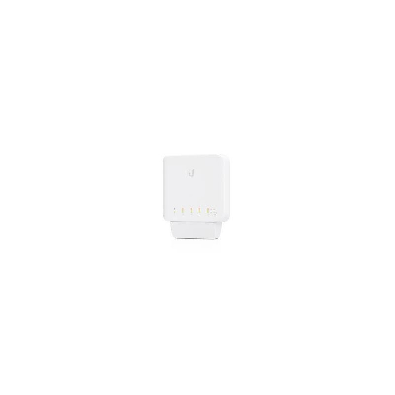 Ubiquiti USW-Flex 5 x Gigabit UniFi switch (1x PoE In 4x PoE+ / 48V PoE out 46W)